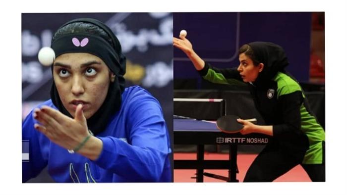 دختران تنیس روی میز ایران
